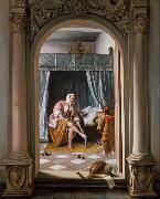 Jan Steen A Woman at her Toilet (mk25) china oil painting reproduction